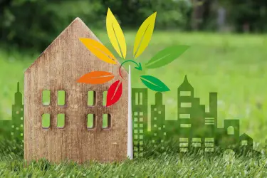 Grünes Stadtkonzept, ökologischer Wandel und energetische Sanierung
